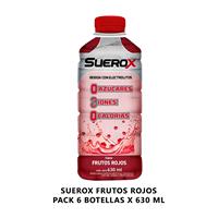 SUEROX FRUTOS ROJOS PACK 6 BOTELLAS x 630ml